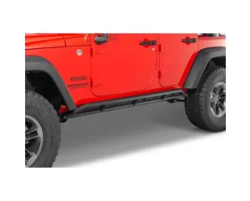 Quadratec Heavy Duty Rocker Guards Jeep Wrangler 2007-2018